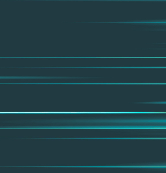 Lignes turquoise lumineuses traversant un fond bleu foncé Spanisch: Líneas turquesas luminosas cruzan un fondo azul oscuro