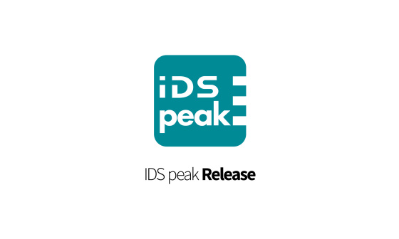 Logo IDS peak avec mention de la version du logiciel