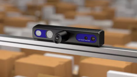 Une caméra 3D fournit des données de base pour l'automatisation de processus logistiques