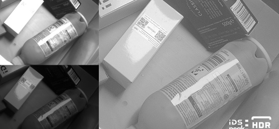 Capture d'images HDR pour les applications industrielles à fort contraste