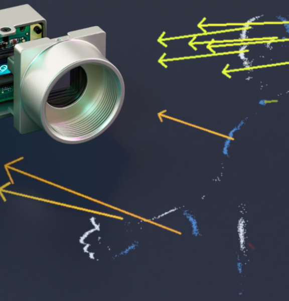Caméra IDS EVS avec visualisation des vecteurs de mouvement