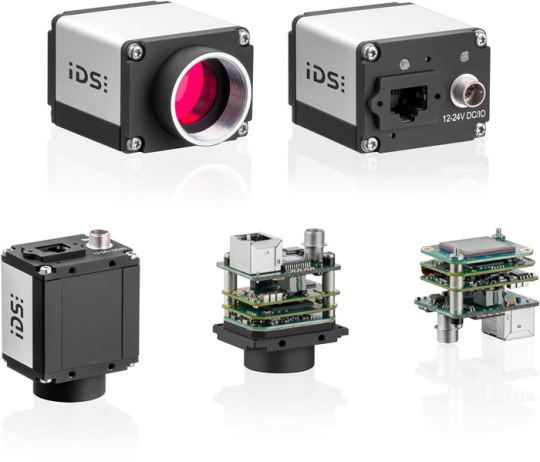 GigE uEye SE Rev. 4 Gigabit Ethernet en différentes variantes