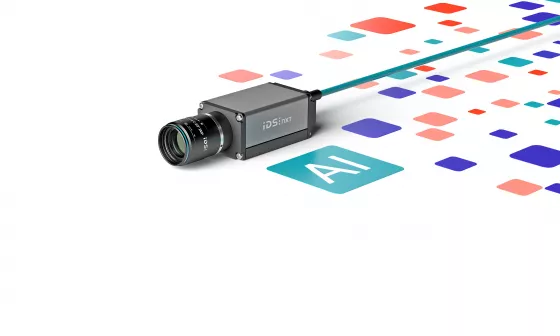 Caméras industrielles IDS NXT avec traitement d'image basé sur l'IA intégré et application de vision OS
