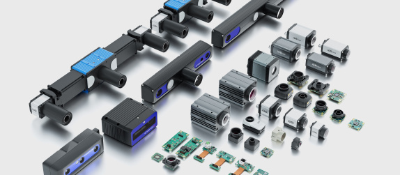 Caméras industrielles IDS – Aperçu des modèles 2D, 3D, de surveillance et IA