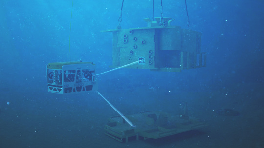La NAV CAM SUBSEA sert de centre de navigation et de contrôle aux véhicules sous-marins télécommandés ou autonomes