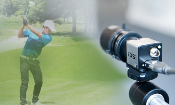 Analyse des swings de golf : les caméras uEye USB améliorent le handicap