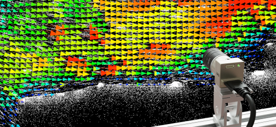 Diagnostic de flux à l'aide d'une caméra événementielle d'IDS