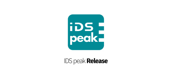 Logo IDS peak avec mention de la version du logiciel