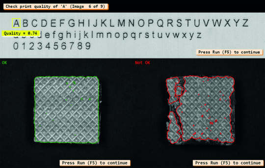 Pour la reconnaissance optique des caractères (ROC) et la détection des contours, le matériel graphique 2D classique constitue le meilleur support de départ pour le traitement des images. Source : MVTec HALCON