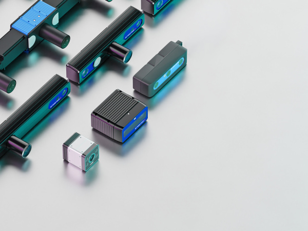 Différents modèles de caméras 3D d'IDS