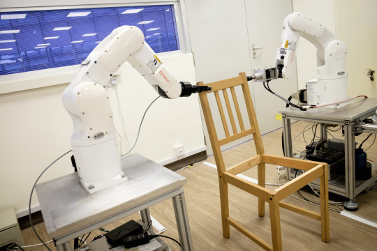 Furniture assembly with Ensenso N35
