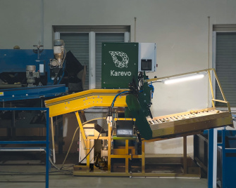 Installation de tri Karevo : une technologie de tri optique pour le traitement à la ferme des pommes de terre et des oignons
