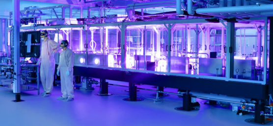A l'intérieur d'un laser de recherche