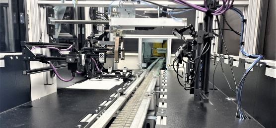 Un tunnel de cellules caméra pour une manipulation automatisée