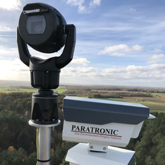 Caméra avec vue sur la forêt de la société Paratronic