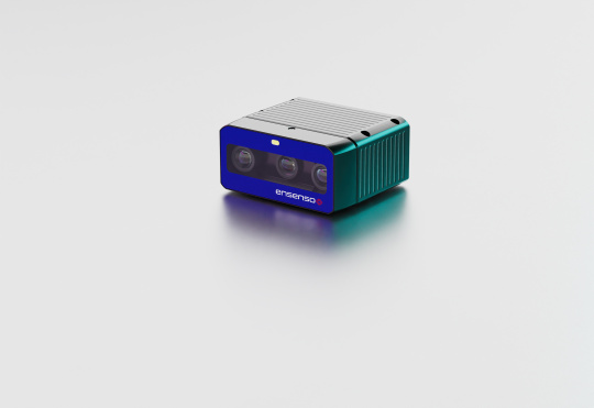 Vue de profil de la caméra 3D Ensenso B d'IDS