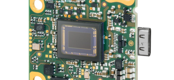 Caméra industrielle compacte au niveau du tableau d'IDS avec capteur d'image ouvert et connexion USB-C