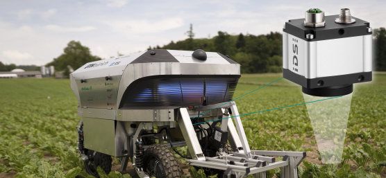 Un robot intelligent équipé d'une caméra industrielle uEye+ met fin aux herbicides