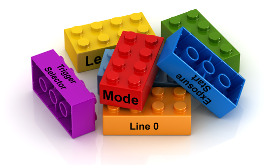 Les briques de serrage Lego avec inscriptions sont encore désordonnées