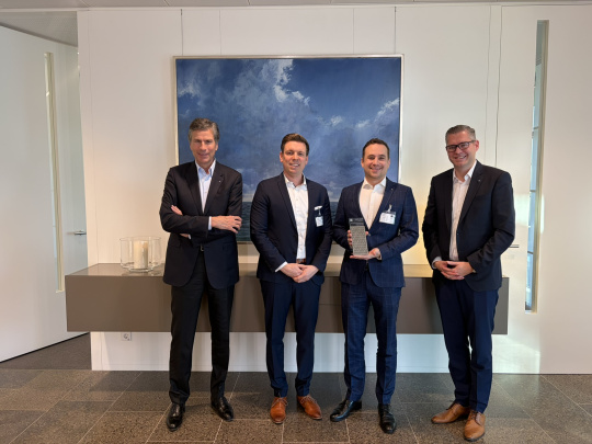 TRUMPF Supplier Award décerné à IDS : Prix remis à Jan Hartmann et Alexander Lewinsky