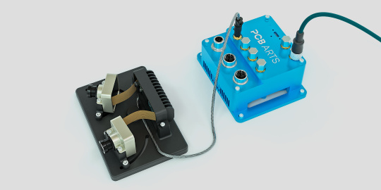 Kit GMSL2 Discovery avec caméra à double tête et PC embarqué PCB-Arts