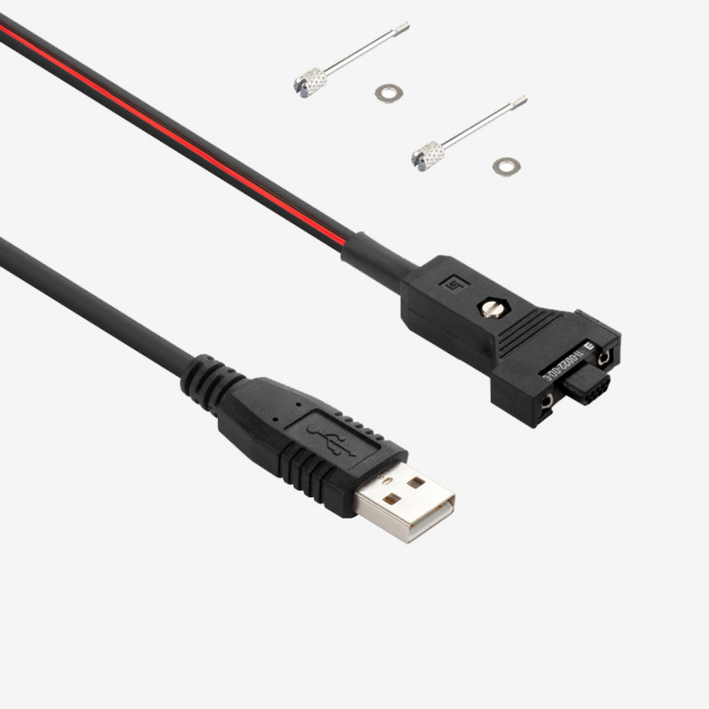 USB 2.0 et E/S, câble standard Y, droit, 3 m