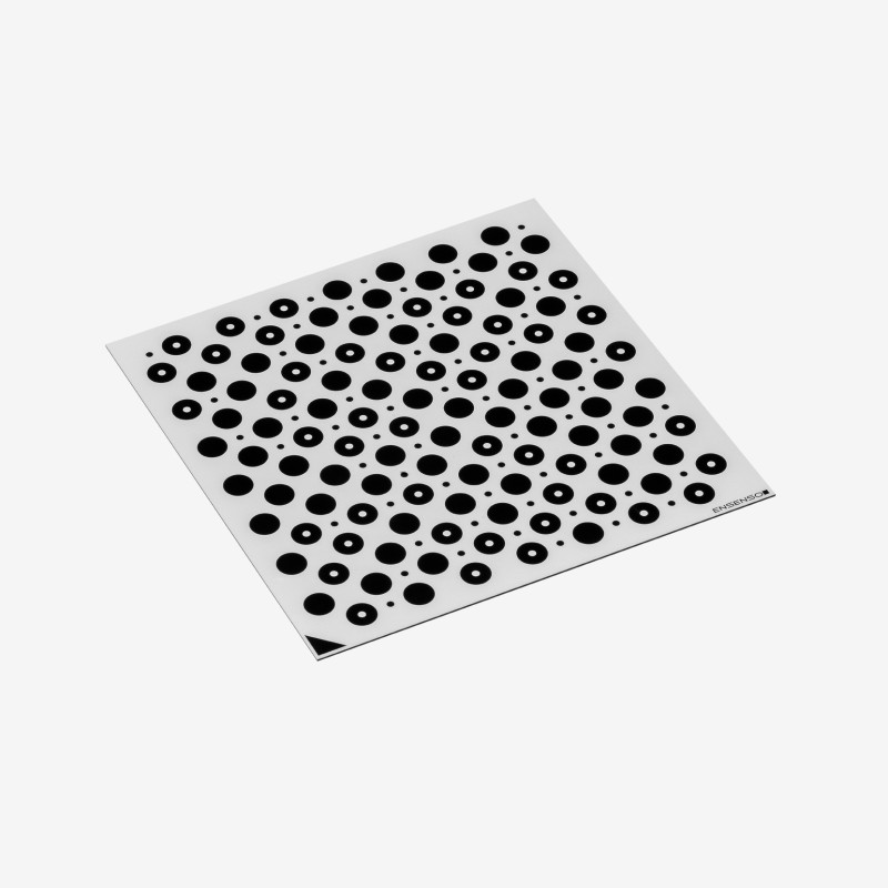 Mire de calibration, 390 mm, verre