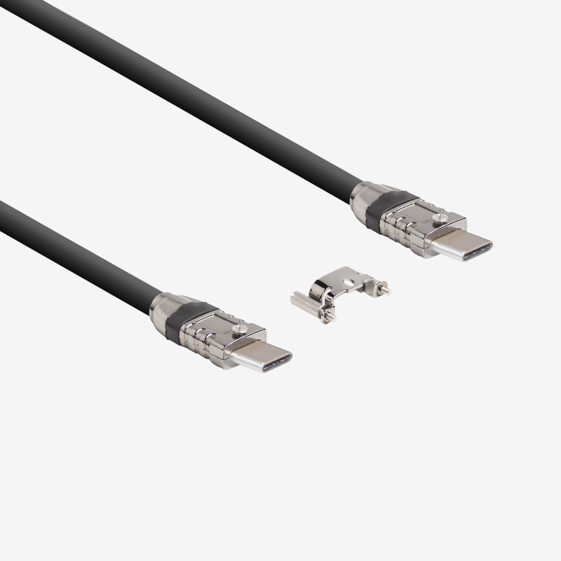 USB 3, câble standard, droit, à visser, 3 m