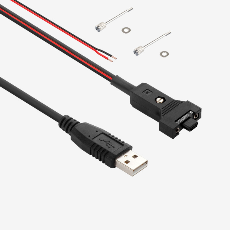 USB 2.0 et E/S, câble standard Y, droit, 3 m