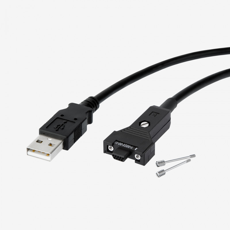 USB 2.0, câble standard, droit, à visser, 3 m