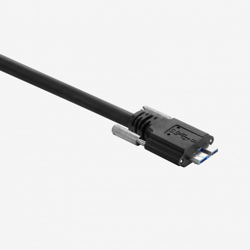 USB 3, câble standard,  droit, à visser, 1,5 m
