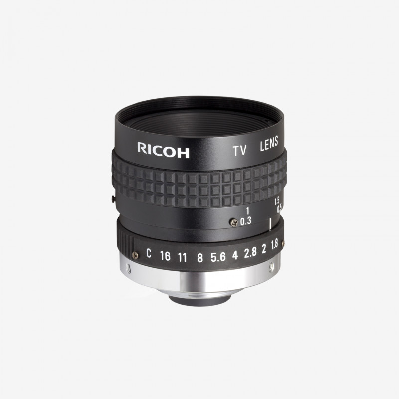 Objectif, RICOH, FL-CC1614A-VG, 16 mm, 2/3"