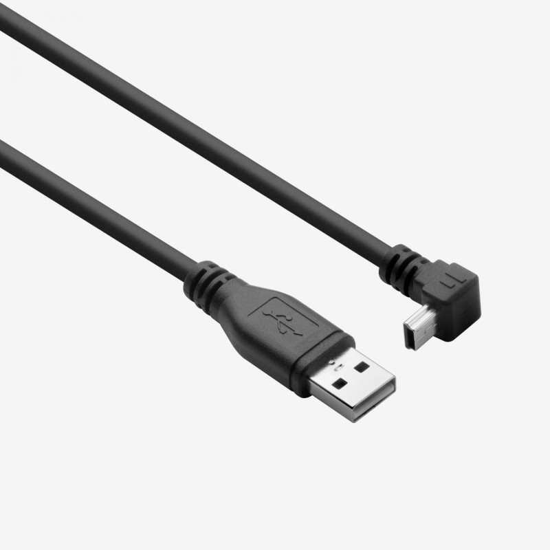 USB 2.0, câble standard,  coudée, 3 m